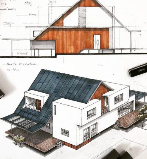 Architectural-Skethes-01